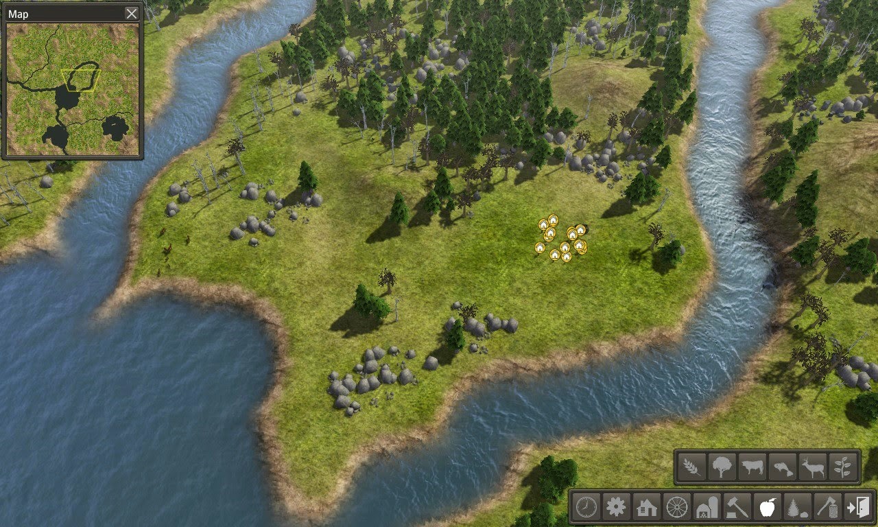 Banished Maps Your own island